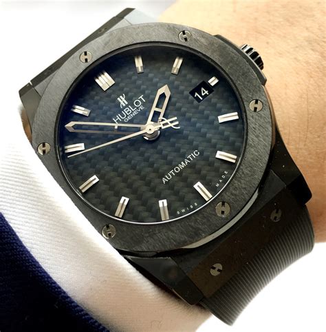 hublot fusion black price|Hublot classic fusion 45mm.